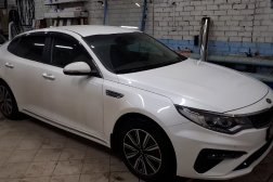 Бронирование капота и крыльев на Kia Optima