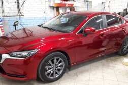 Забронировали арки Mazda 6