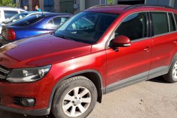 Заменили лобовое на Volkswagen Tiguan