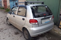 новое заднее стекло на Daewoo Matiz