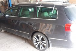 Установили заднее боковое стекло на Volkswagen Passat