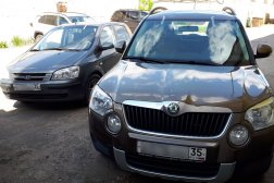 Skoda Yeti и Hyundai Getz