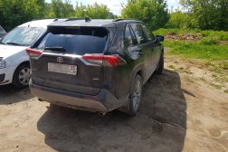 Toyota Rav4, замена заднего стекла