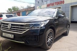 Установка стекла на Volkswagen Touareg