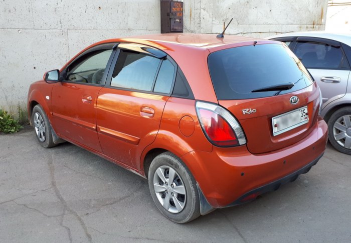 Тонировка Kia Rio