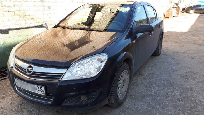 Установка стекла на Opel Astra H