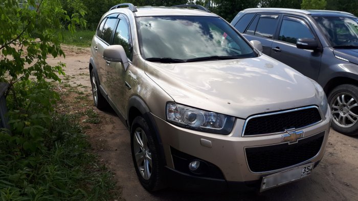 Лобовое стекло на Chevrolet Captiva