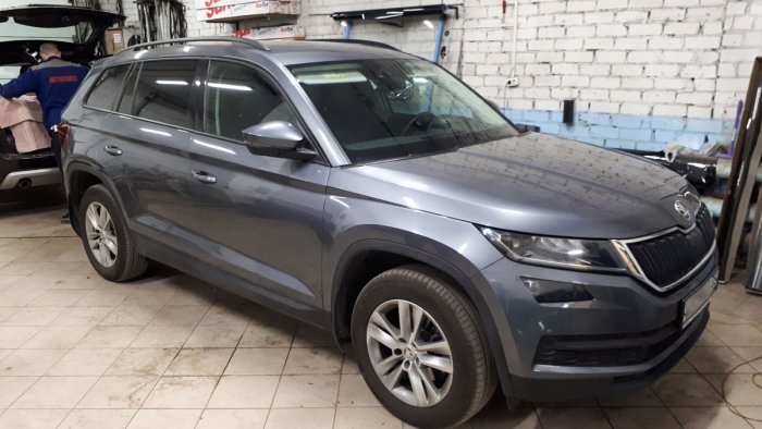 бронирование пленкой Skoda Kodiaq